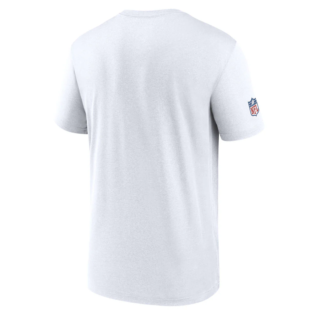 NFL Dallas Cowboys Nike Small Logo Legend T-Shirt - White - Image 3