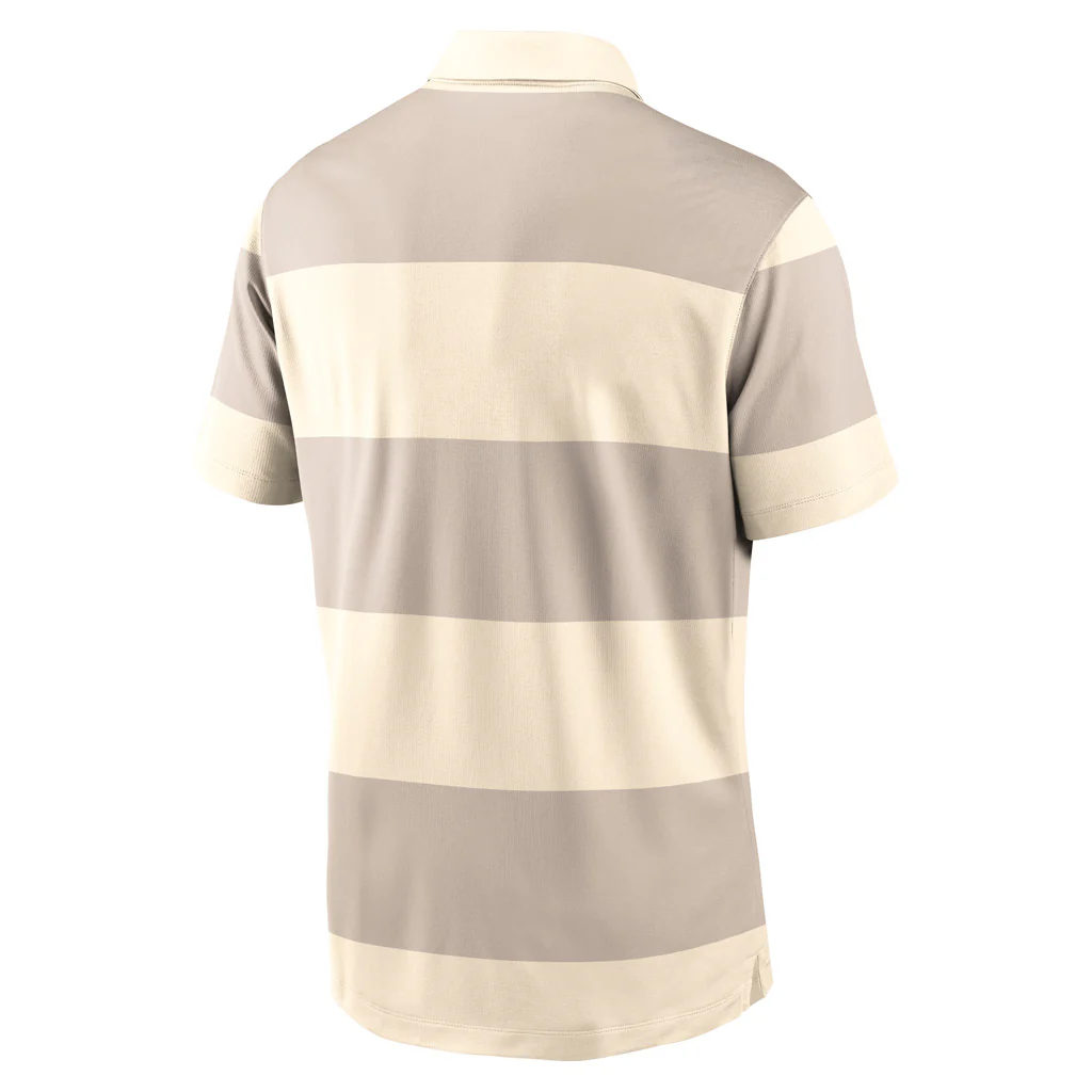 NFL Dallas Cowboys Nike Striped Vapor Polo - Natural - Image 3