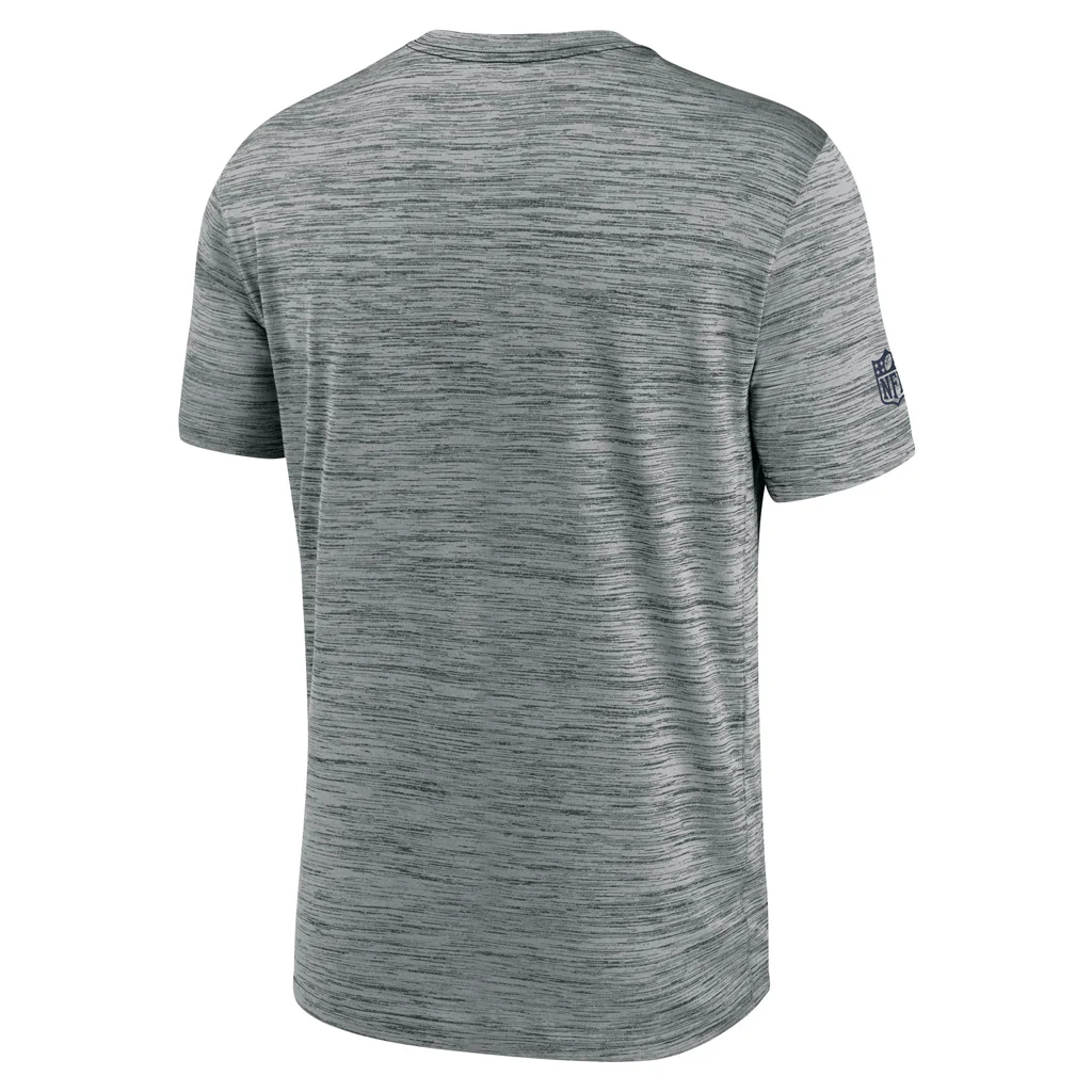 NFL Dallas Cowboys Nike Team Issue Velocity T-Shirt - Heather Gray - Image 3