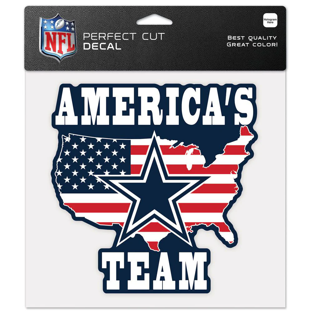 NFL Dallas Cowboys WinCraft 8" x 8" Local Team Decal