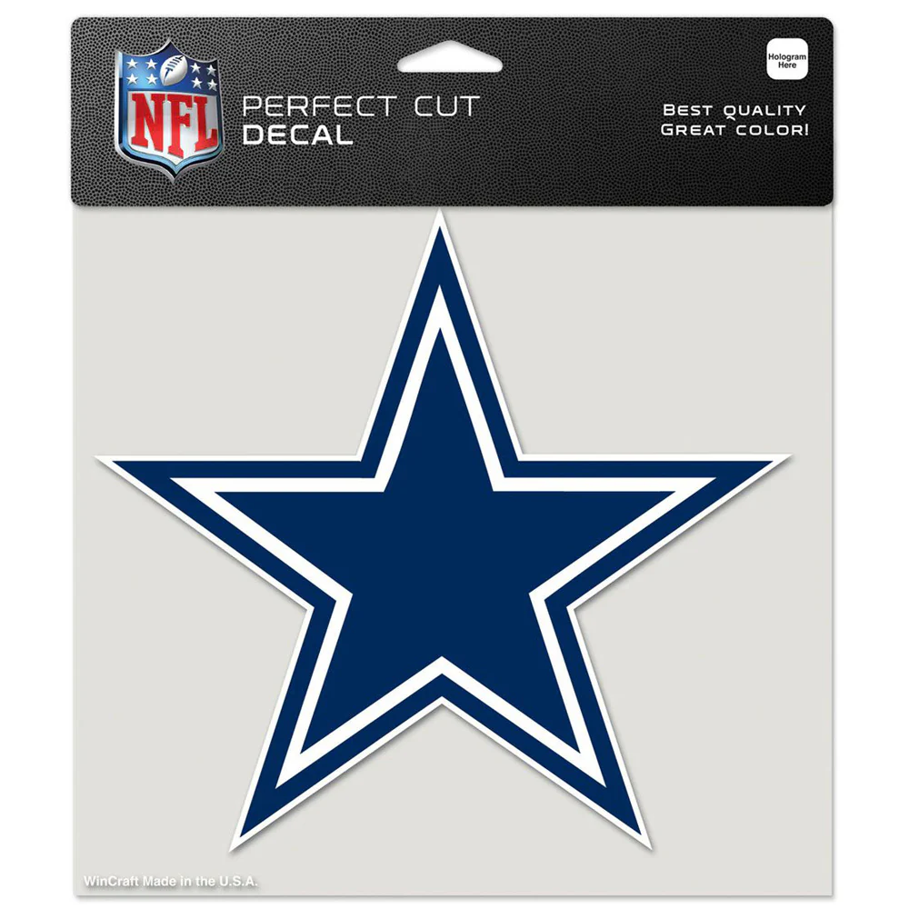 NFL Dallas Cowboys WinCraft 8" x 8" Logo Decal