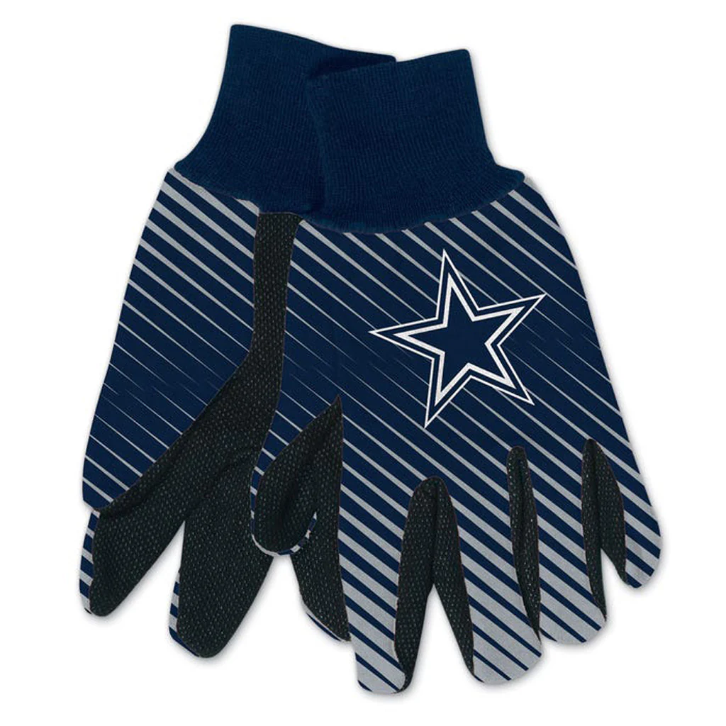 NFL Dallas Cowboys WinCraft Team Stripe Utility Gloves