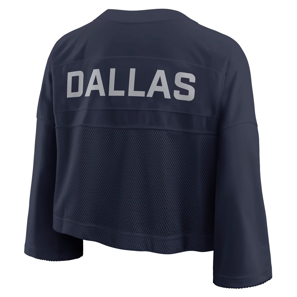 NFL Dallas Cowboys Women's Nike Jersey Fashion Top - Navy - Image 3