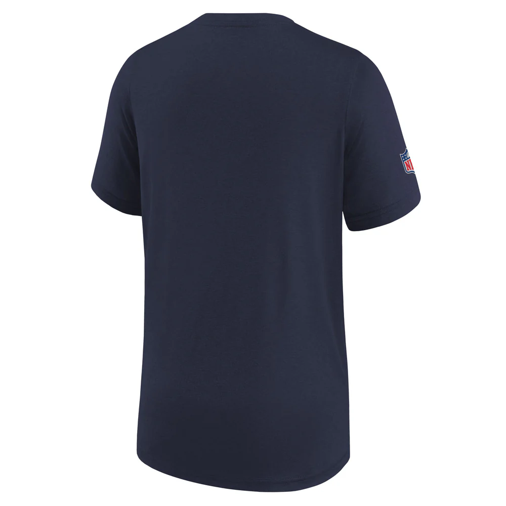 NFL Dallas Cowboys Youth Nike Legend T-Shirt - Navy - Image 2