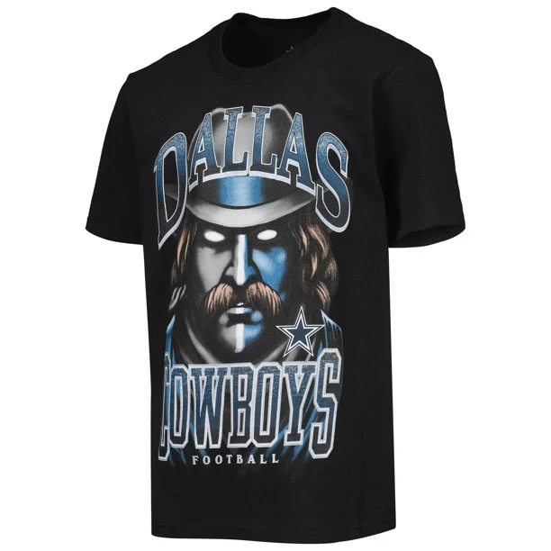 NFL Dallas Cowboys Youth Outerstuff Primal Fan T-Shirt - Black