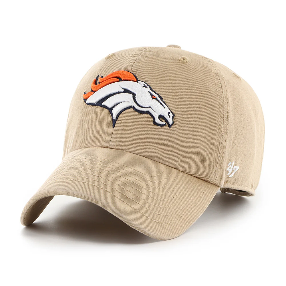 NFL Denver Broncos '47 Clean Up Adjustable Hat - Khaki