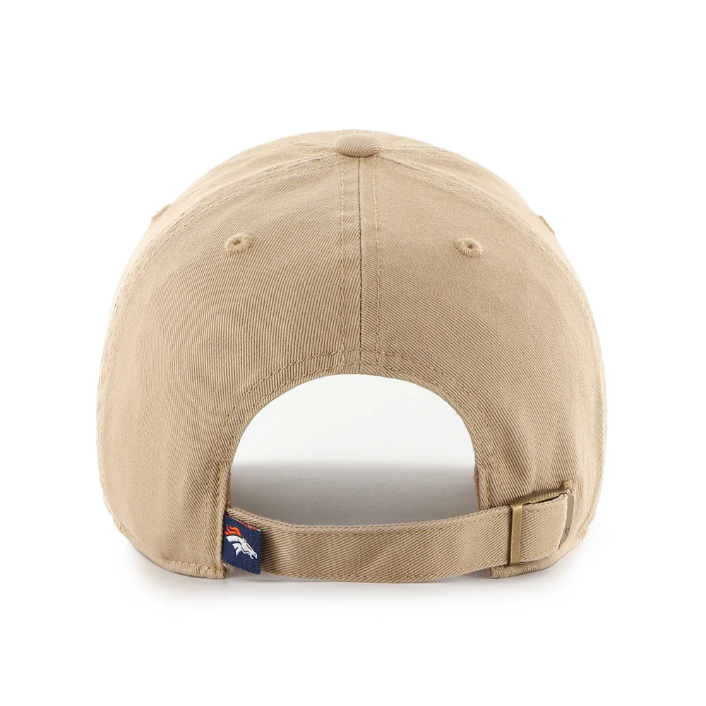 NFL Denver Broncos '47 Clean Up Adjustable Hat - Khaki - Image 2
