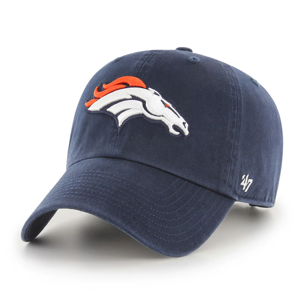 NFL Denver Broncos '47 Clean Up Adjustable Hat - Navy