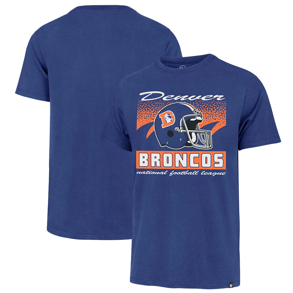 NFL Denver Broncos '47 Waver Franklin T-Shirt - Blue
