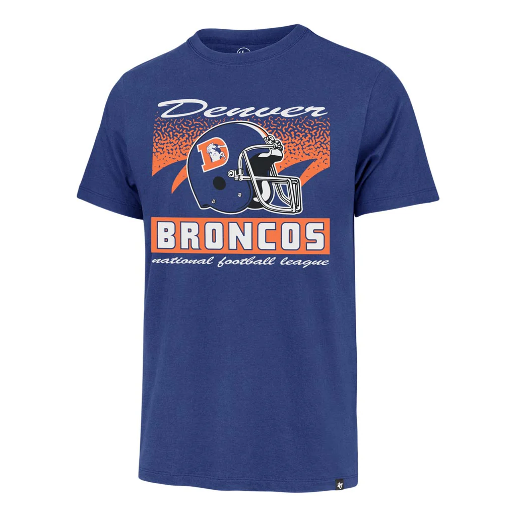 NFL Denver Broncos '47 Waver Franklin T-Shirt - Blue - Image 2