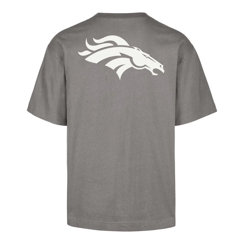 NFL Denver Broncos '47 Wolf Lateral Foundation T-Shirt - Gray - Image 3