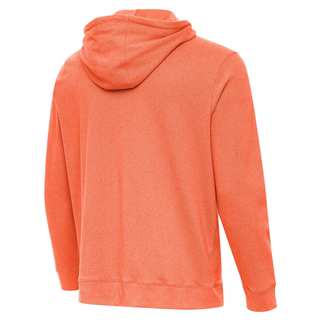 NFL Denver Broncos Antigua Cloud Pullover Hoodie - Orange - Image 2