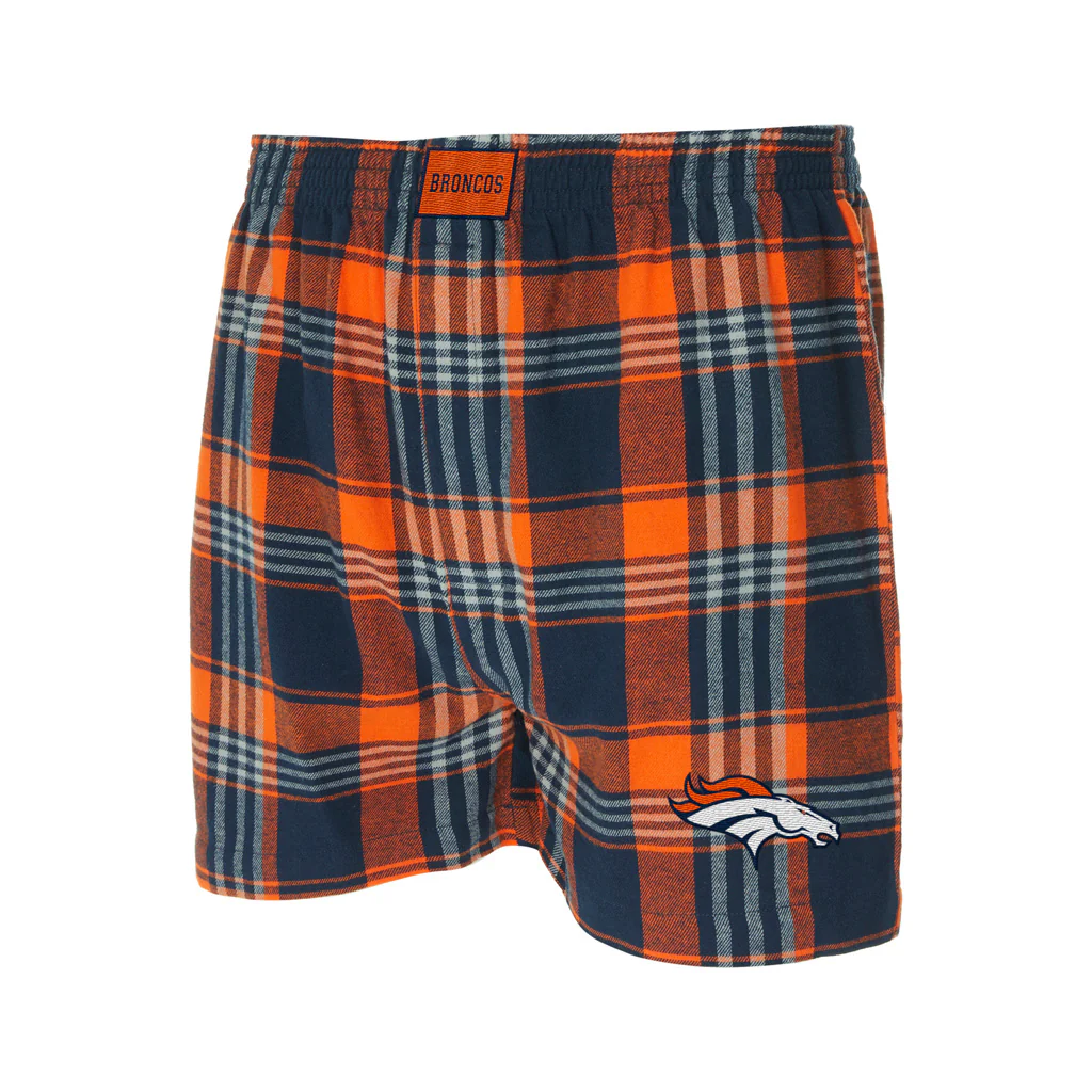 NFL Denver Broncos College Concepts Region Boxer Shorts - Navy