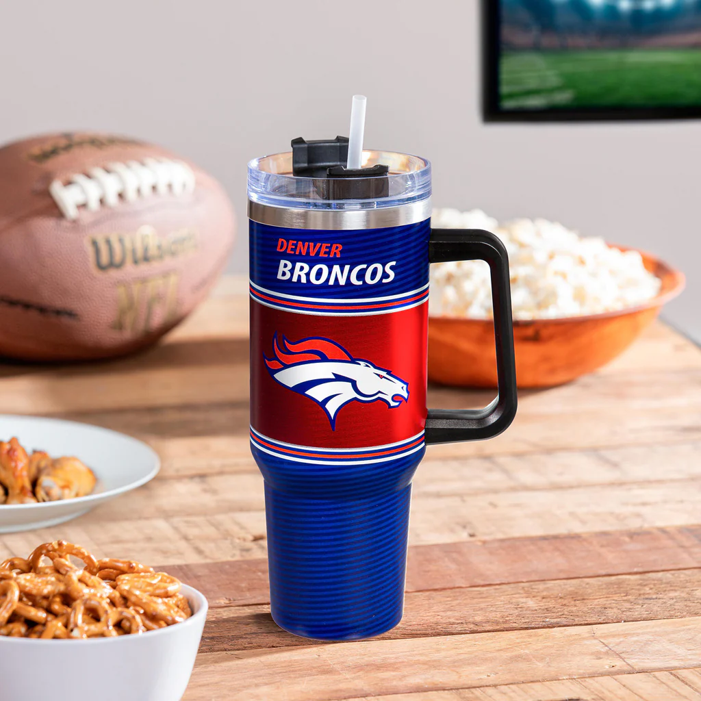 NFL Denver Broncos Evergreen 40oz Canyon Tumbler - Image 2