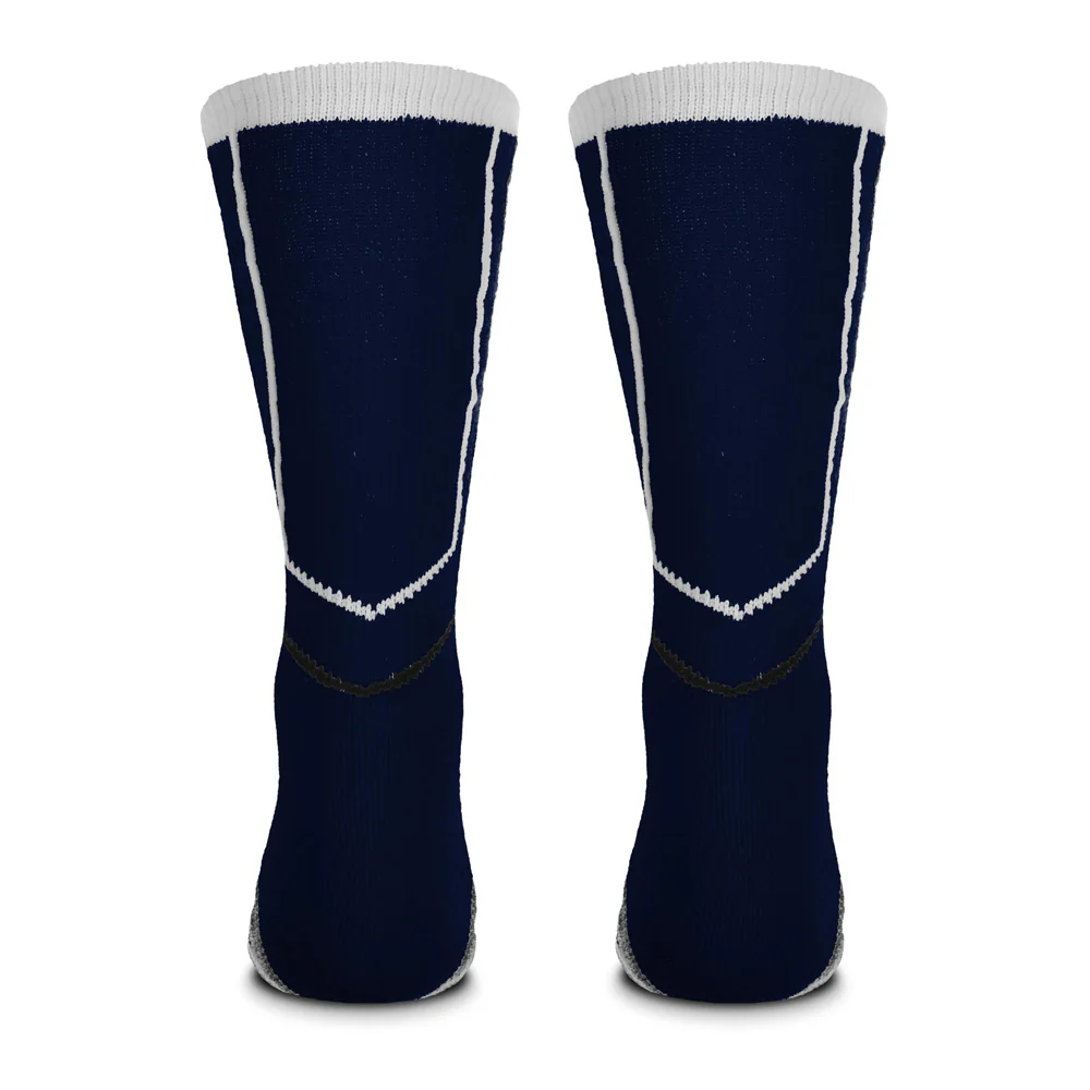 NFL Denver Broncos For Bare Feet Mascot Snoop Crew Socks - Image 2