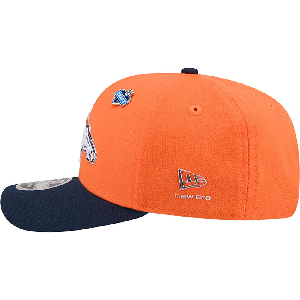 NFL Denver Broncos New Era 2026 Draft 9SEVENTY Snapback Hat - Orange - Image 4