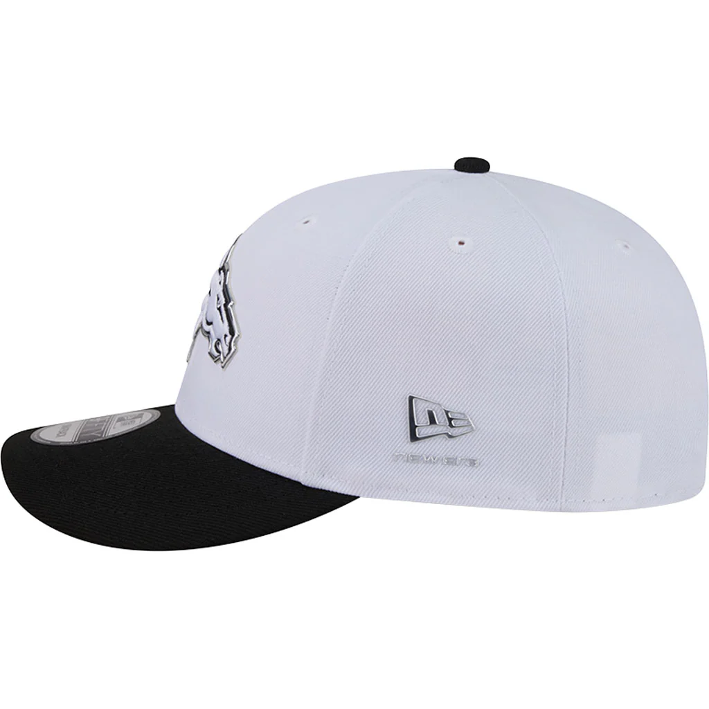 NFL Denver Broncos New Era Black & White 2026 Draft 9FIFTY Snapback Hat - White - Image 4