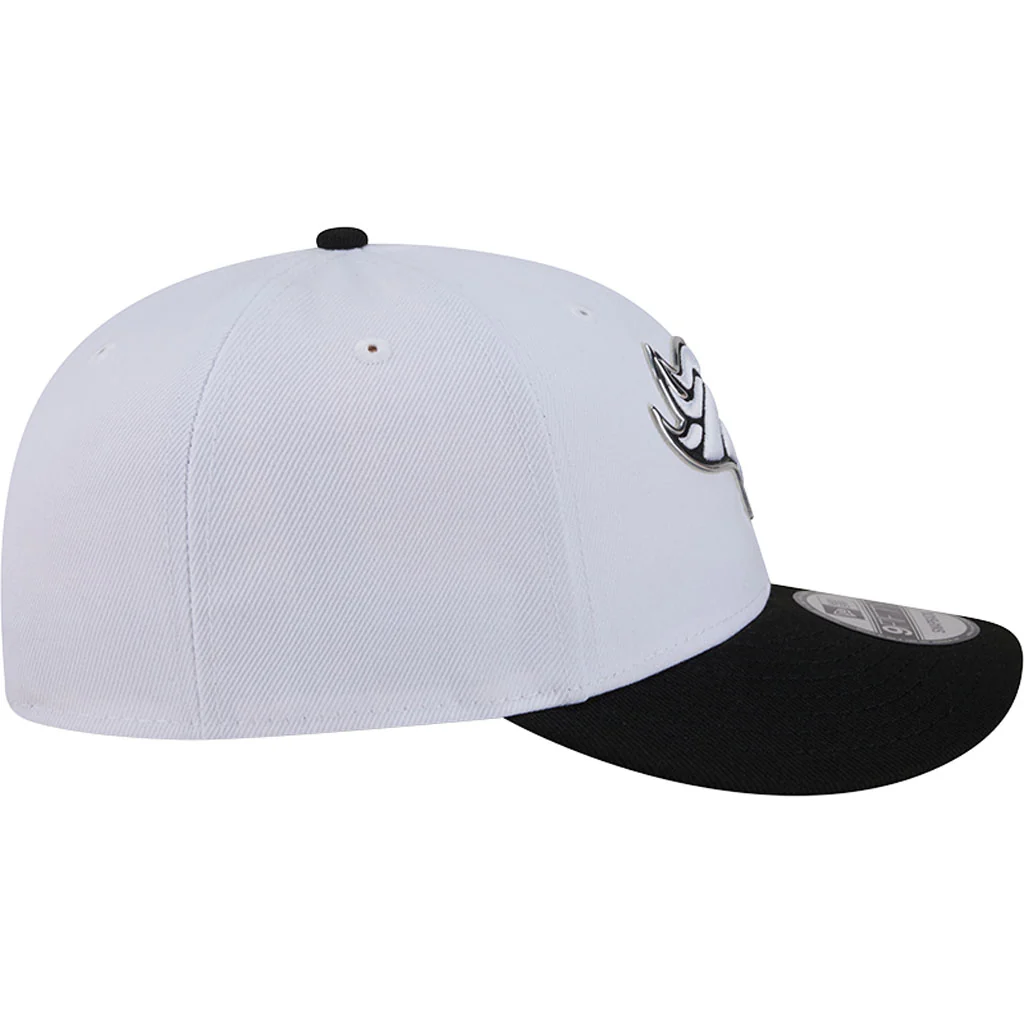 NFL Denver Broncos New Era Black & White 2026 Draft 9FIFTY Snapback Hat - White - Image 5