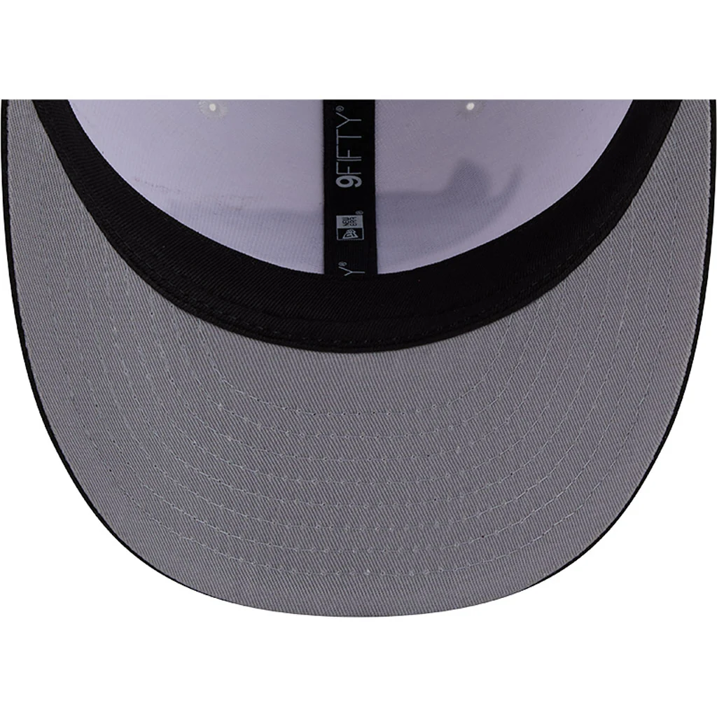 NFL Denver Broncos New Era Black & White 2026 Draft 9FIFTY Snapback Hat - White - Image 7