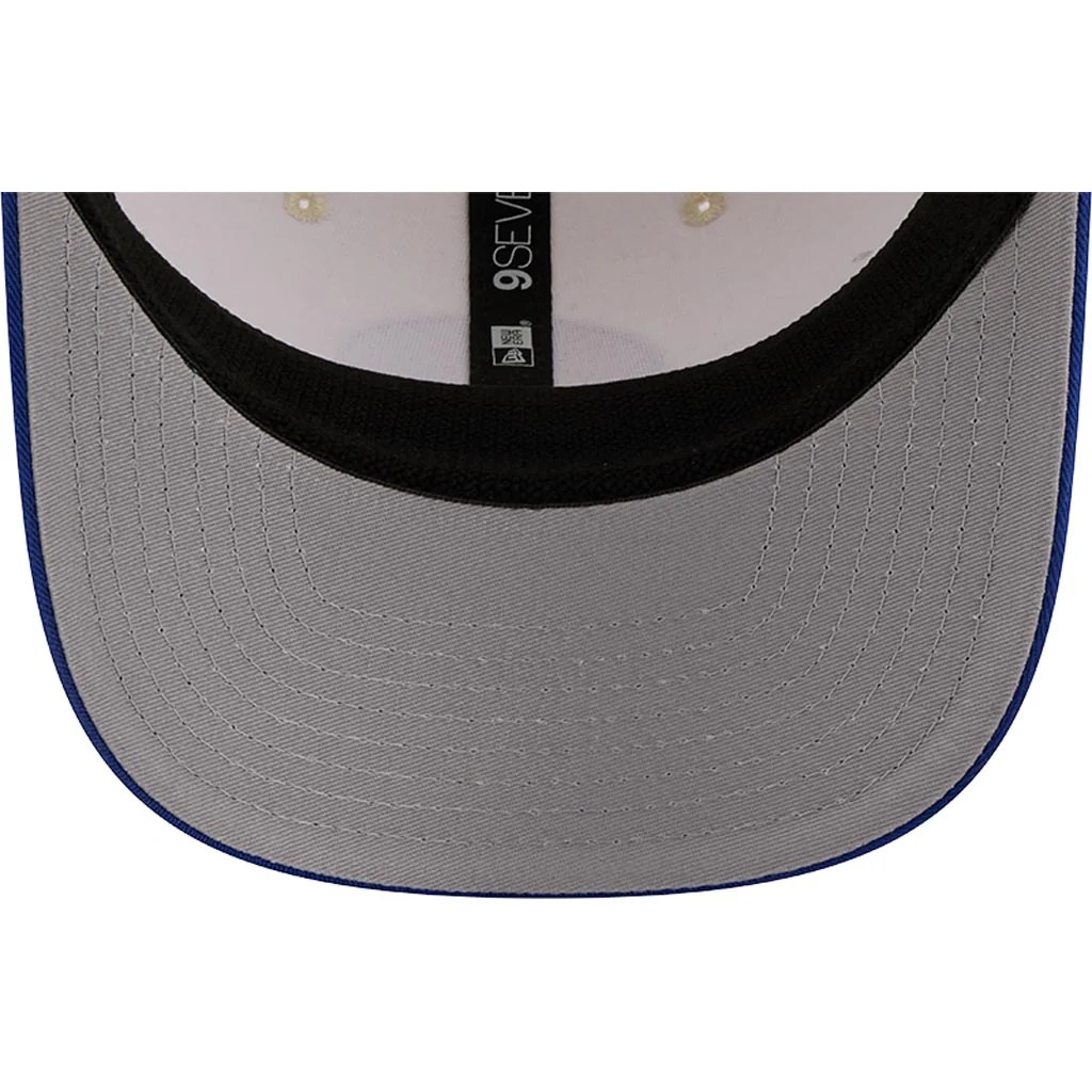 NFL Denver Broncos New Era Circle 9SEVENTY Stretch-Snapback Hat - Cream - Image 5
