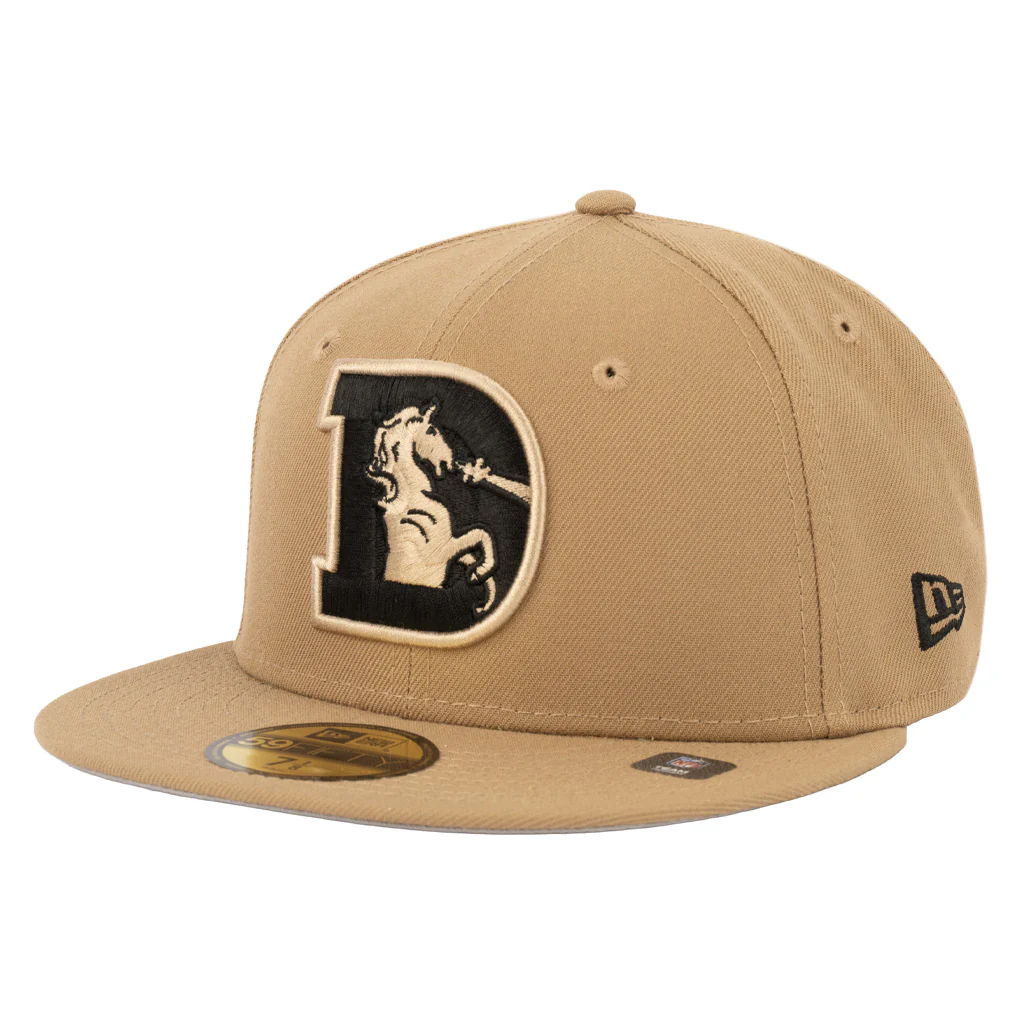 NFL Denver Broncos New Era Mocha 59FIFTY Fitted Hat - Khaki