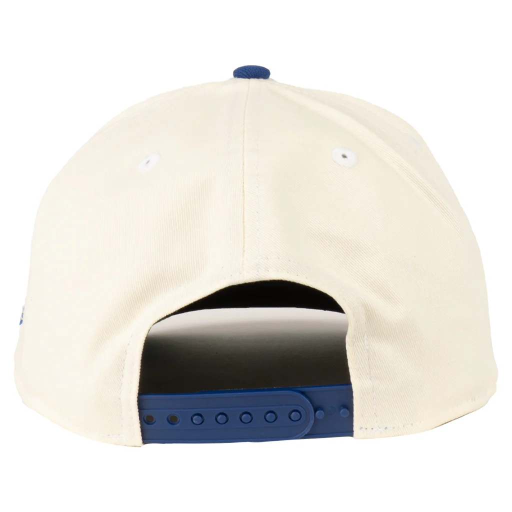 NFL Denver Broncos New Era Throwback Two-Tone TC 9FIFTY A-Frame Snapback Hat - Cream - Image 2