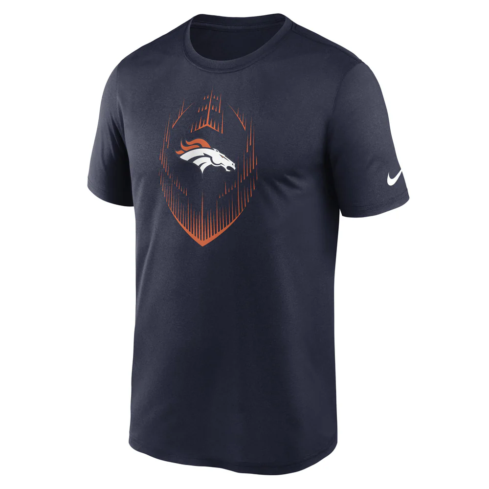 NFL Denver Broncos Nike 2024 Icon Legend T-Shirt - Navy - Image 2