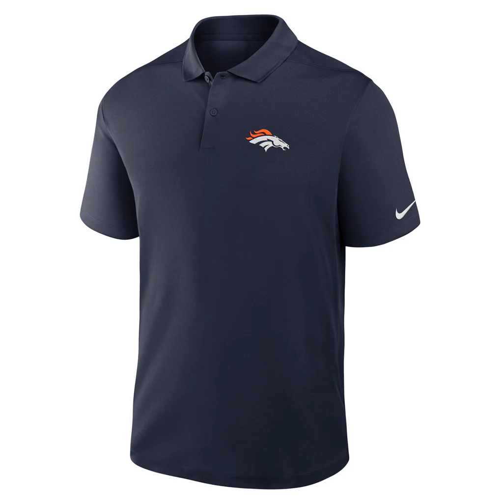 NFL Denver Broncos Nike 2025 Victory Polo - Navy - Image 2