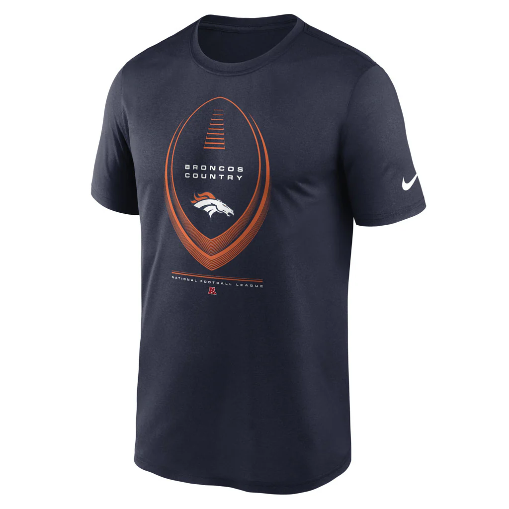 NFL Denver Broncos Nike 2026 Icon Legend T-Shirt - Navy - Image 2