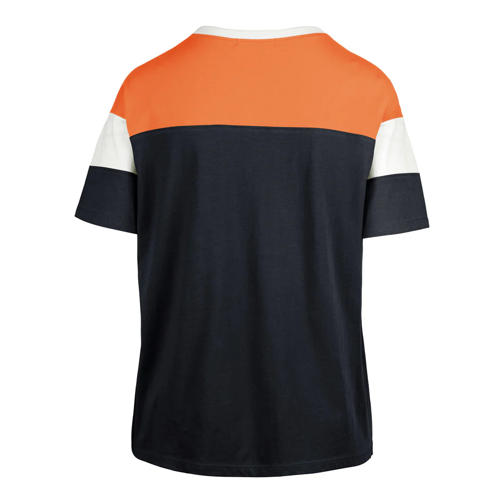 NFL Denver Broncos Women's '47 Breezy Time Off T-Shirt - Navy - Image 2