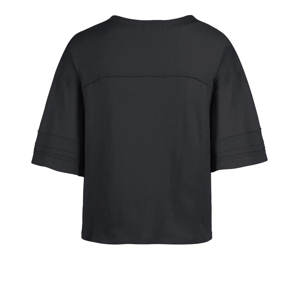 NFL Denver Broncos Women's '47 Half Moon Stevie Crop Top - Image 2