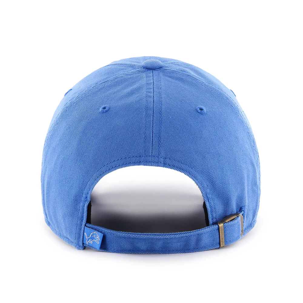NFL Detroit Lions '47 Clean Up Adjustable Hat - Blue - Image 2