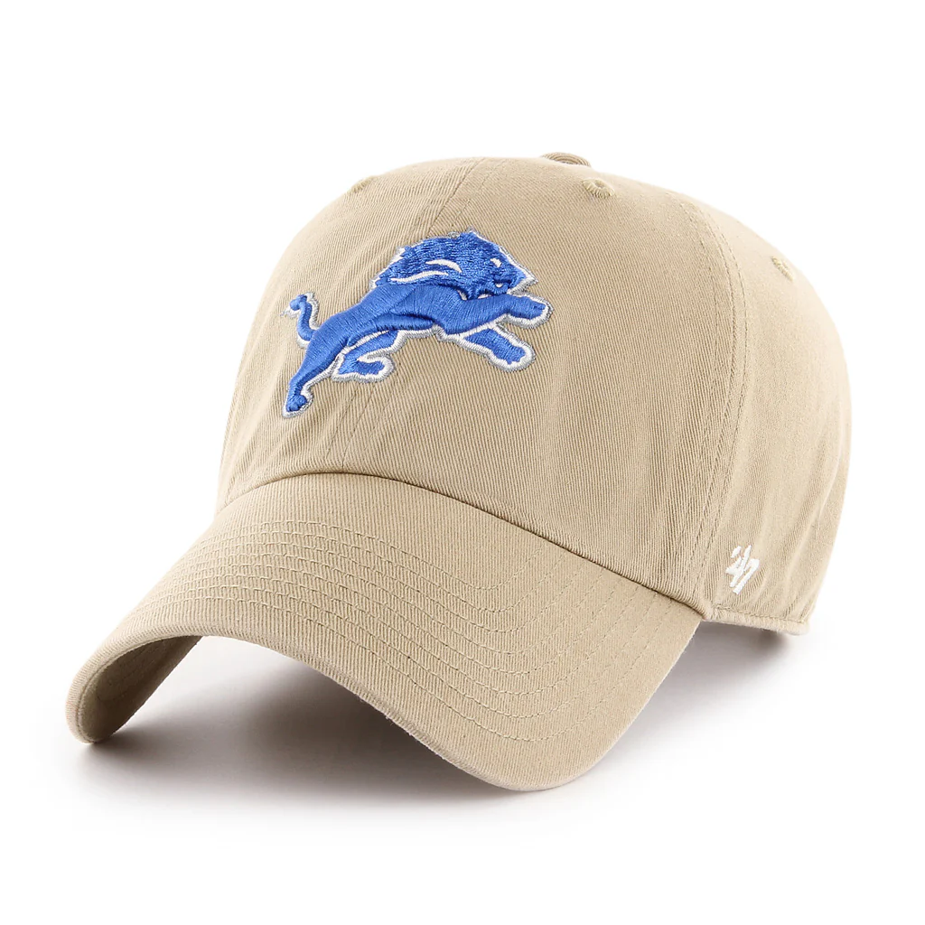 NFL Detroit Lions '47 Clean Up Hat - Khaki