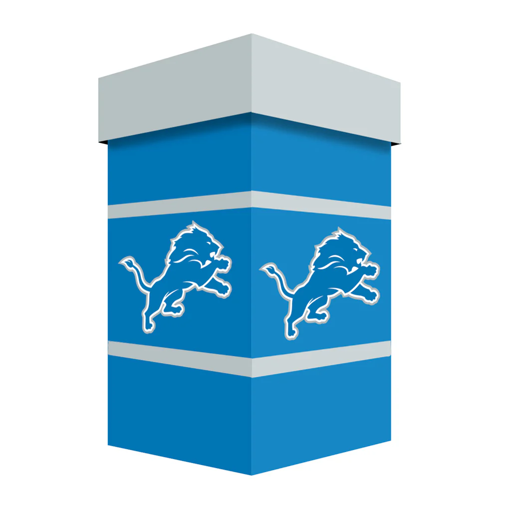 NFL Detroit Lions Evergreen 24oz Ceramic Stein Cup - Blue - Image 2