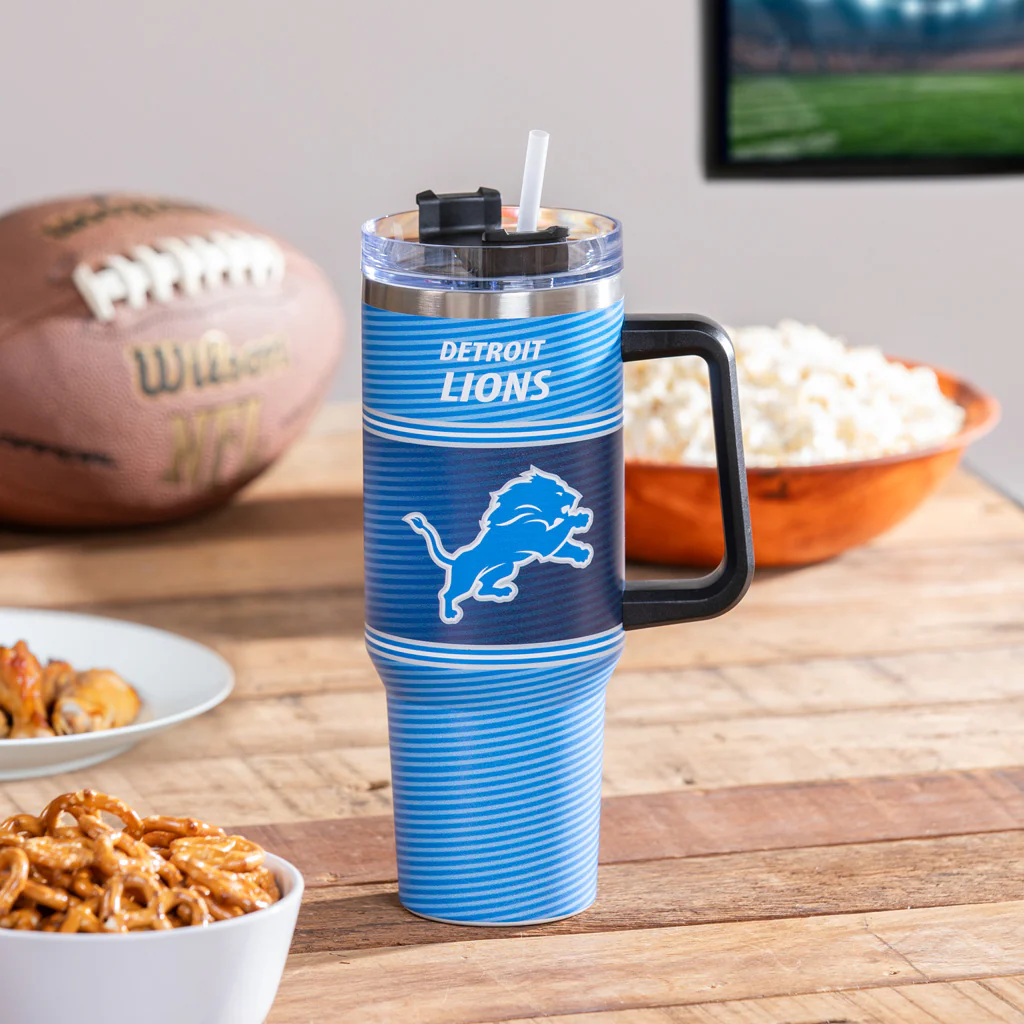 NFL Detroit Lions Evergreen 40oz Canyon Tumbler - Image 2
