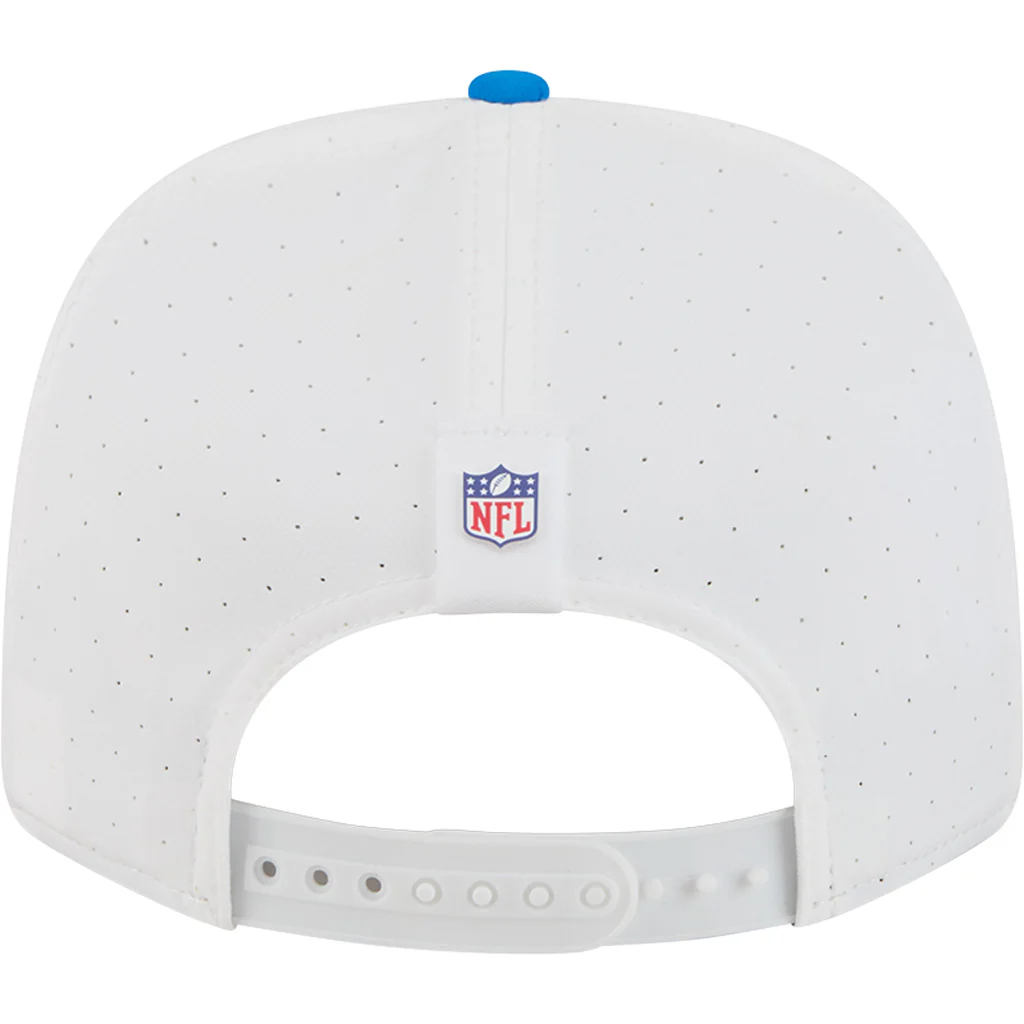 NFL Detroit Lions New Era 2025 Training 9SEVENTY Stretch-Snapback Hat - White - Image 4