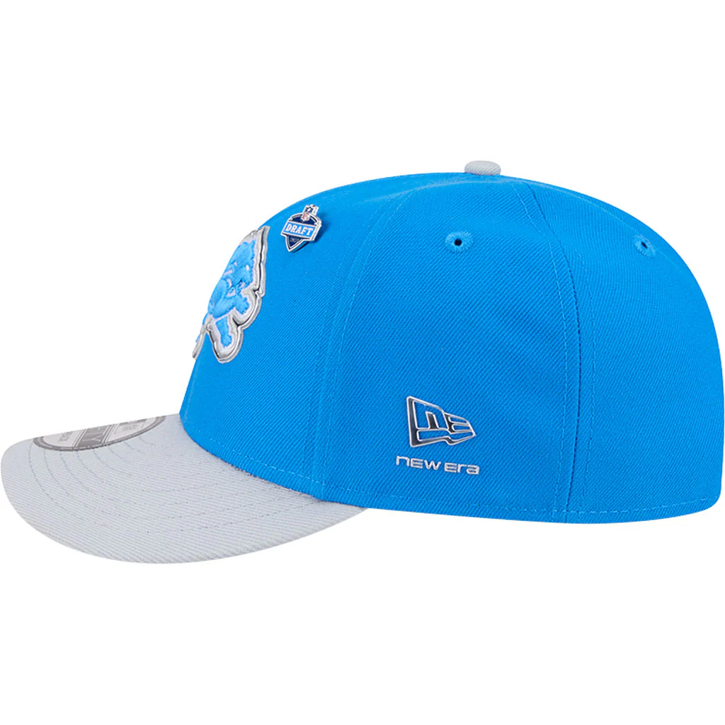 NFL Detroit Lions New Era 2026 Draft 9FIFTY Snapback Hat - Blue - Image 4