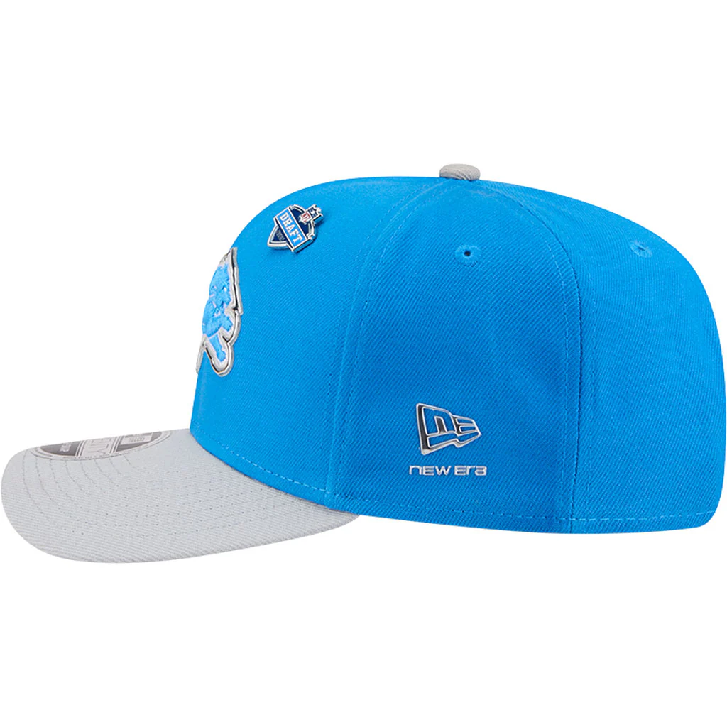 NFL Detroit Lions New Era 2026 Draft 9SEVENTY Snapback Hat - Blue - Image 4