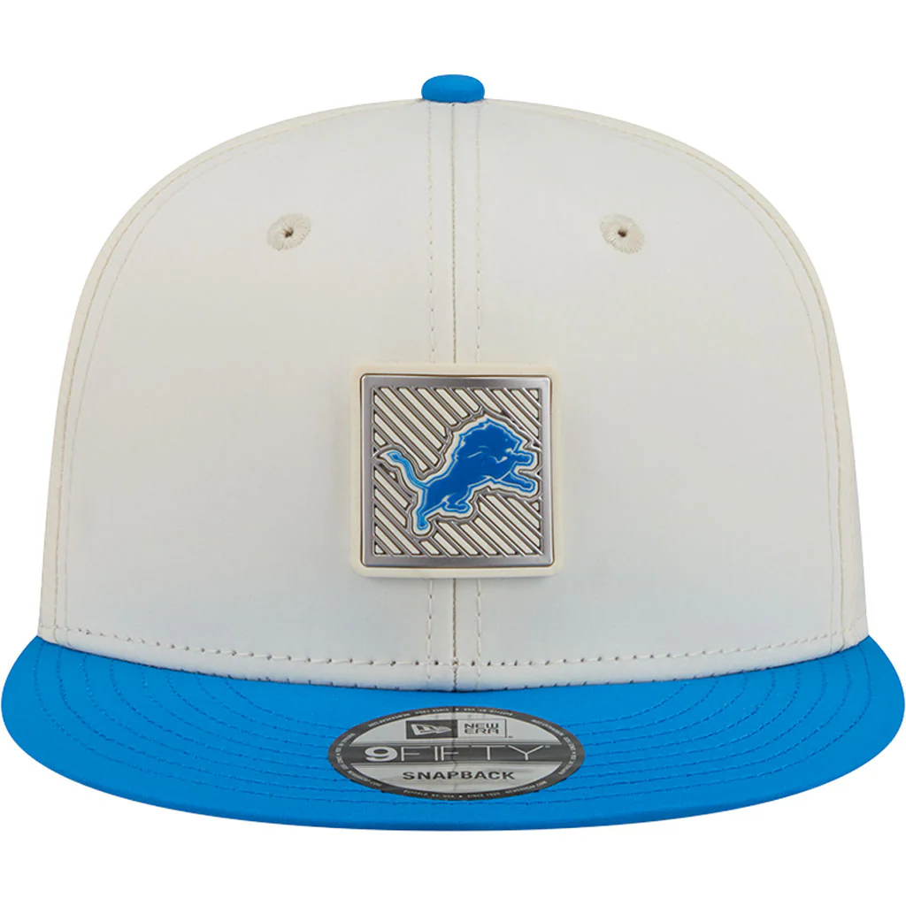NFL Detroit Lions New Era 2026 Training 9FIFTY Snapback Hat - Cream - Image 3