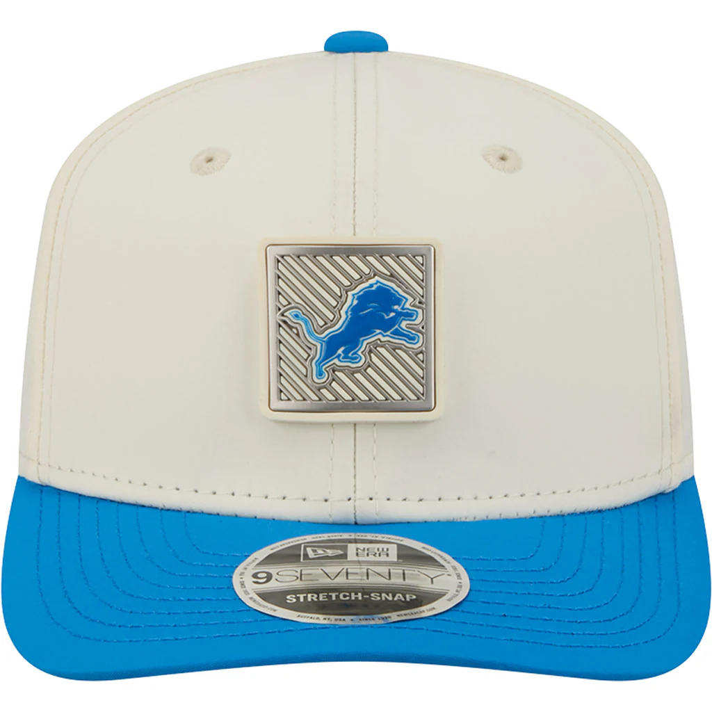 NFL Detroit Lions New Era 2026 Training 9SEVENTY Stretch Snapback Hat - Cream - Image 3