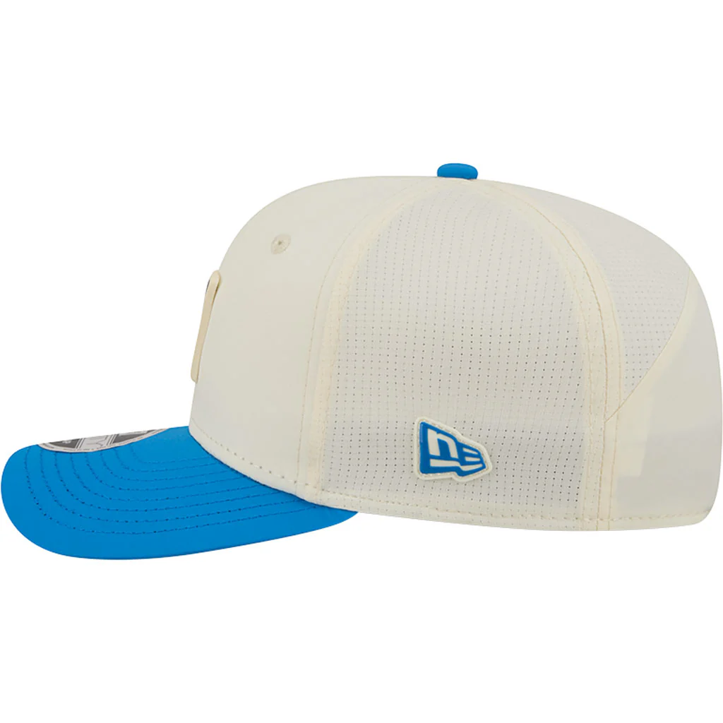 NFL Detroit Lions New Era 2026 Training 9SEVENTY Stretch Snapback Hat - Cream - Image 4