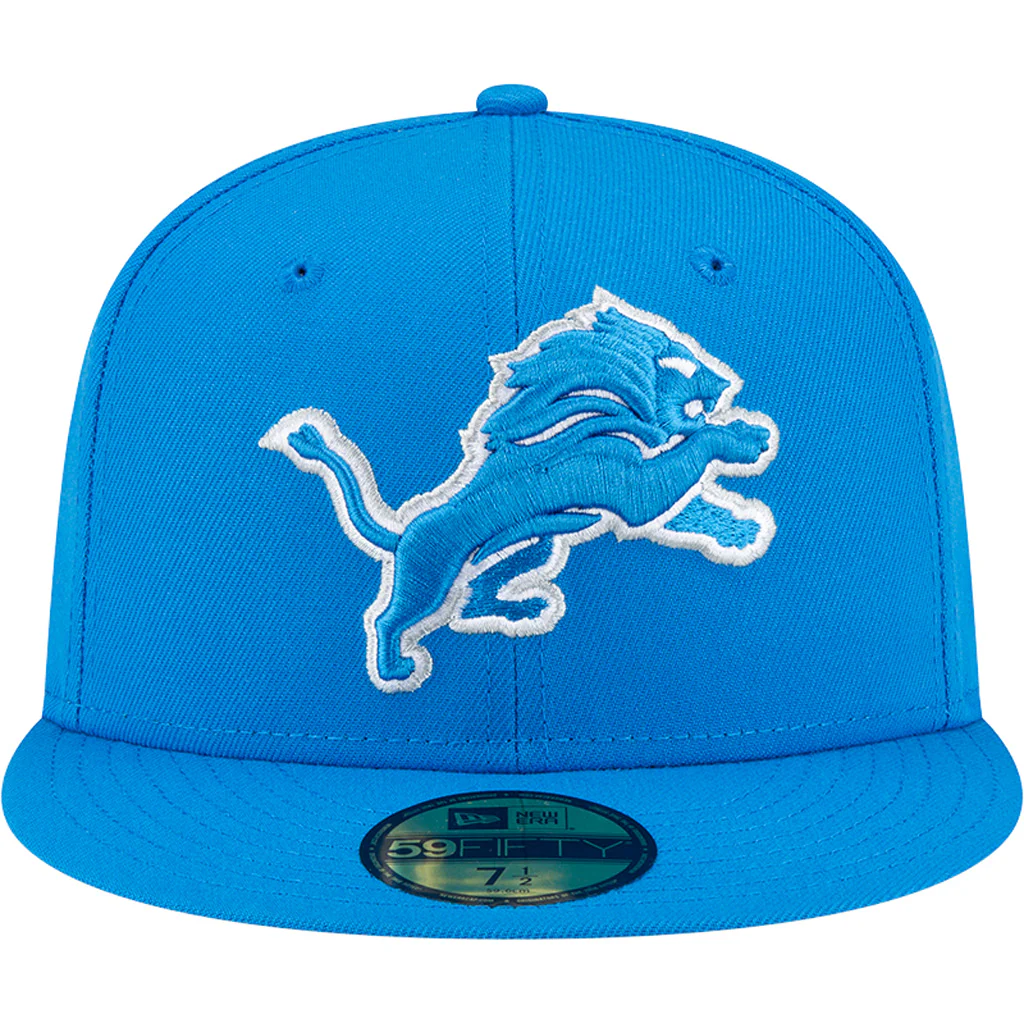 NFL Detroit Lions New Era Basic 59FIFTY Fitted Hat - Image 3