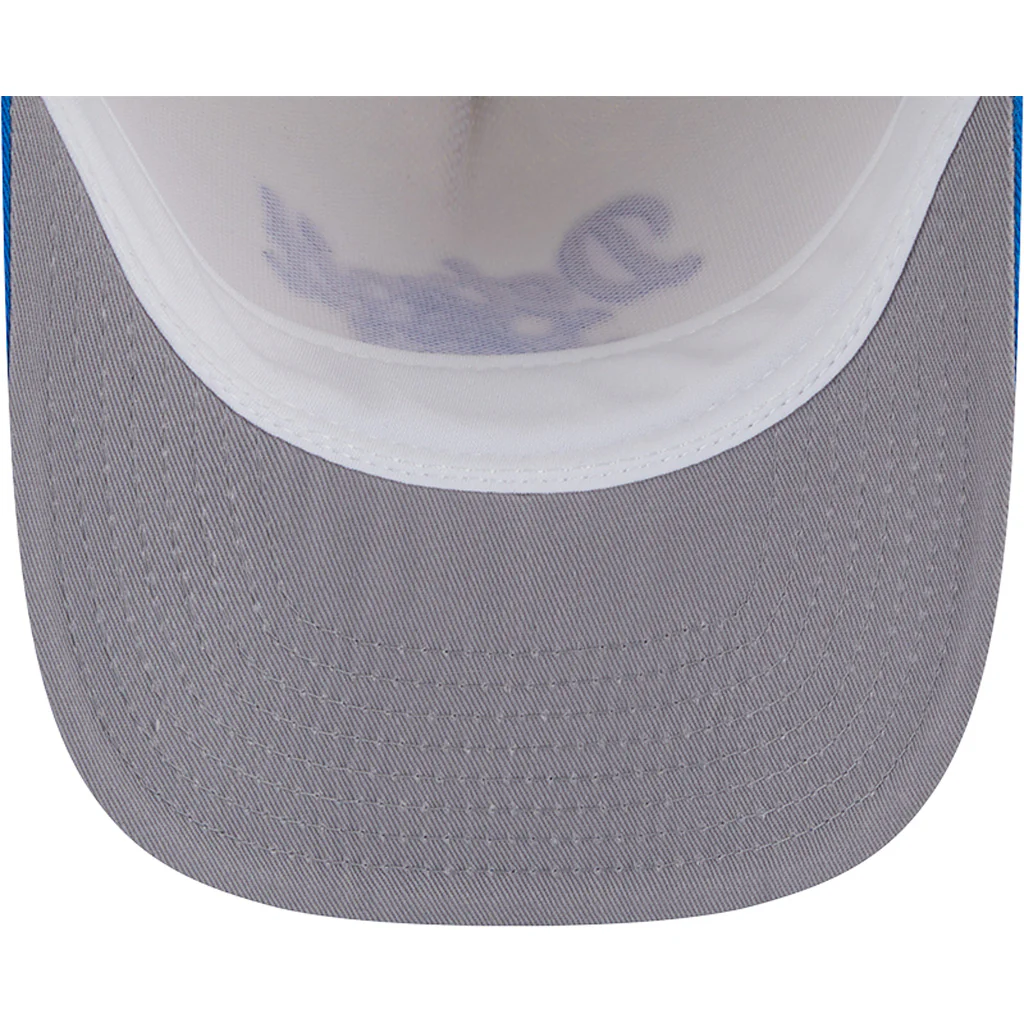 NFL Detroit Lions New Era Chainstitch Two-Tone 9FIFTY A-Frame Snapback Hat - Cream - Image 5
