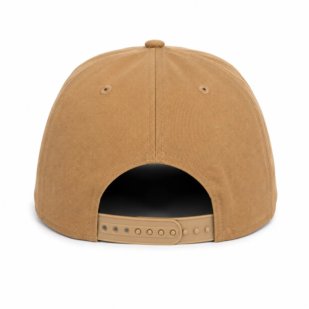 NFL Detroit Lions New Era Khaki 9FIFTY A-Frame Snapback Hat - Khaki - Image 2