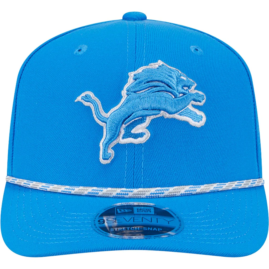 NFL Detroit Lions New Era Multi Rope 9SEVENTY Stretch-Snapback Hat - Blue - Image 3