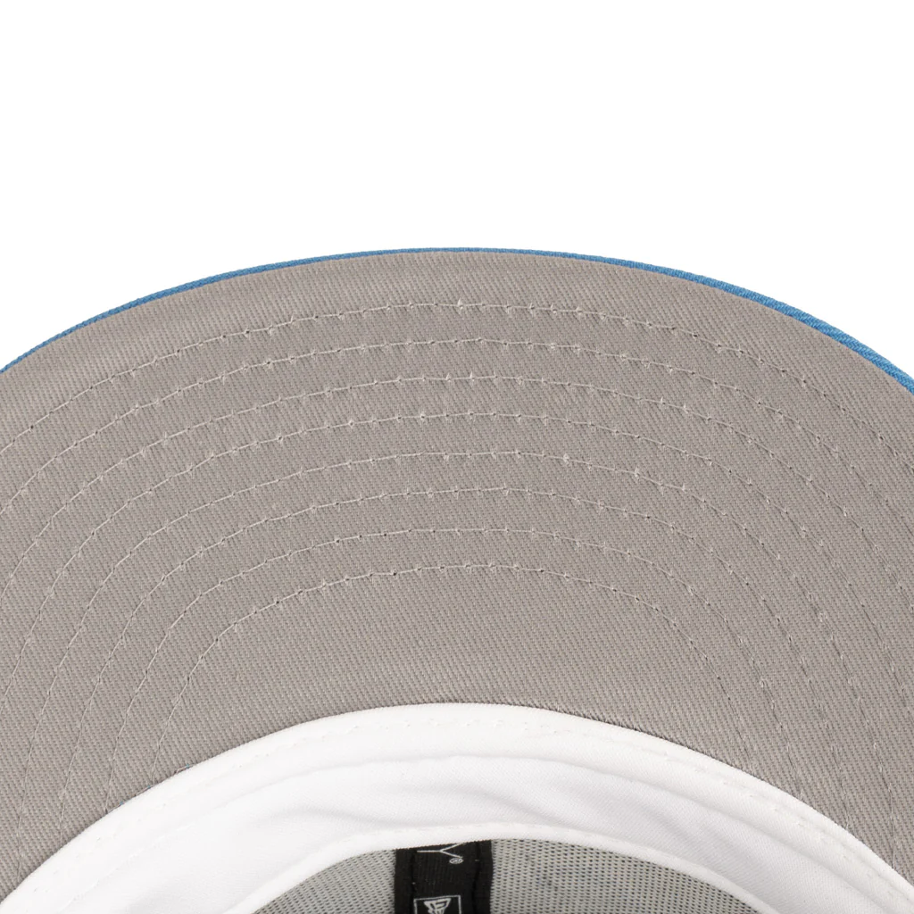 NFL Detroit Lions New Era Team Under Visor 59FIFTY Fitted Hat - Blue - Image 4