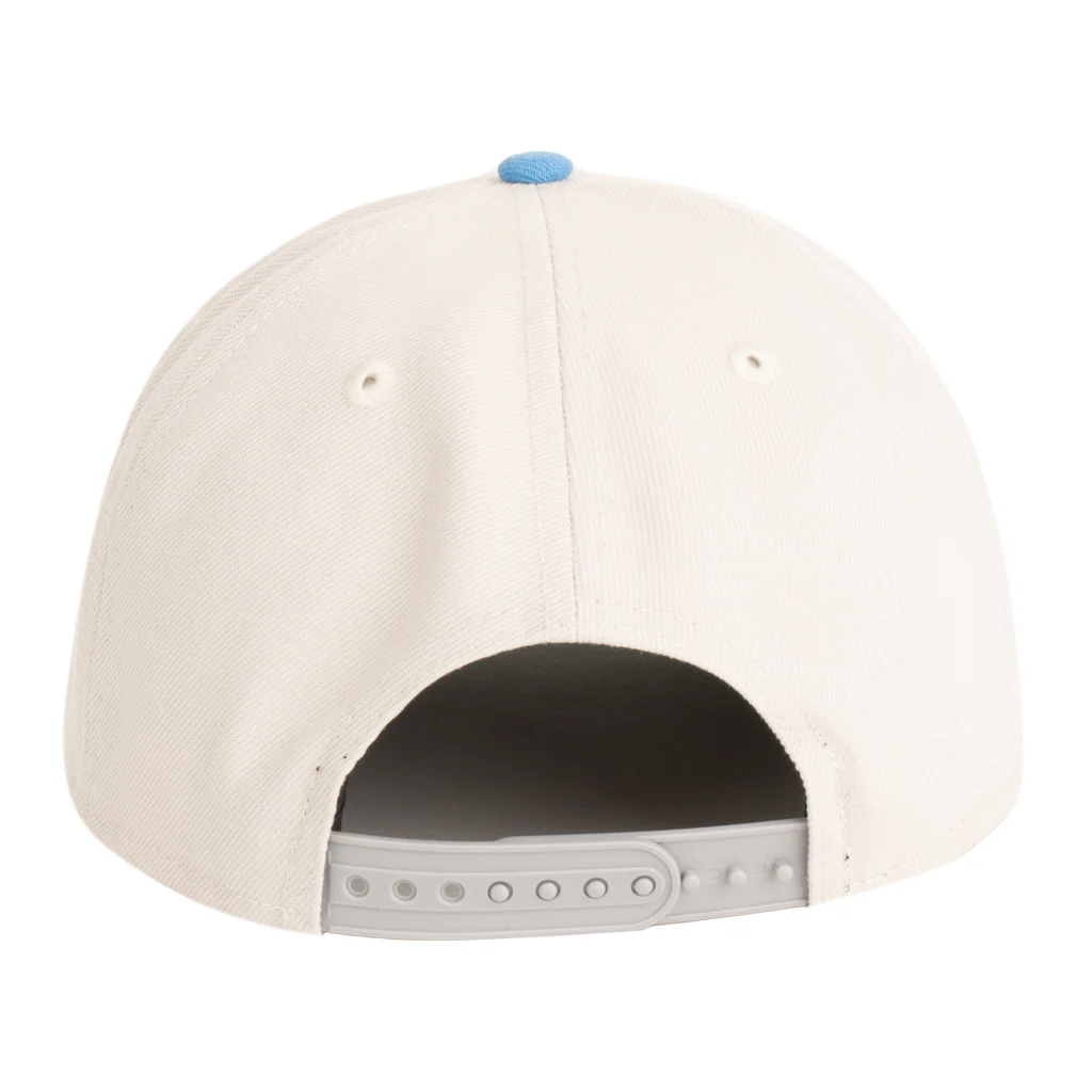 NFL Detroit Lions New Era Two-Tone Primary Team Color Stone 9FIFTY A-Frame Snapback Hat - Stone - Image 2