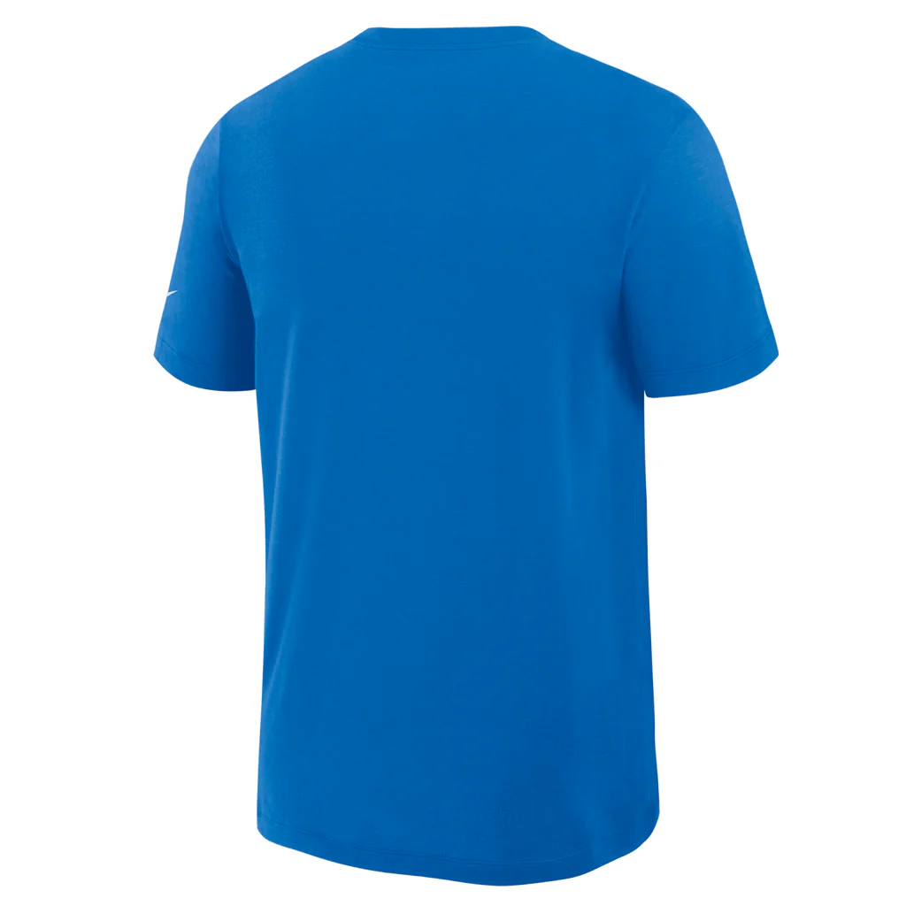 NFL Detroit Lions Nike Slub T-Shirt - Blue - Image 3