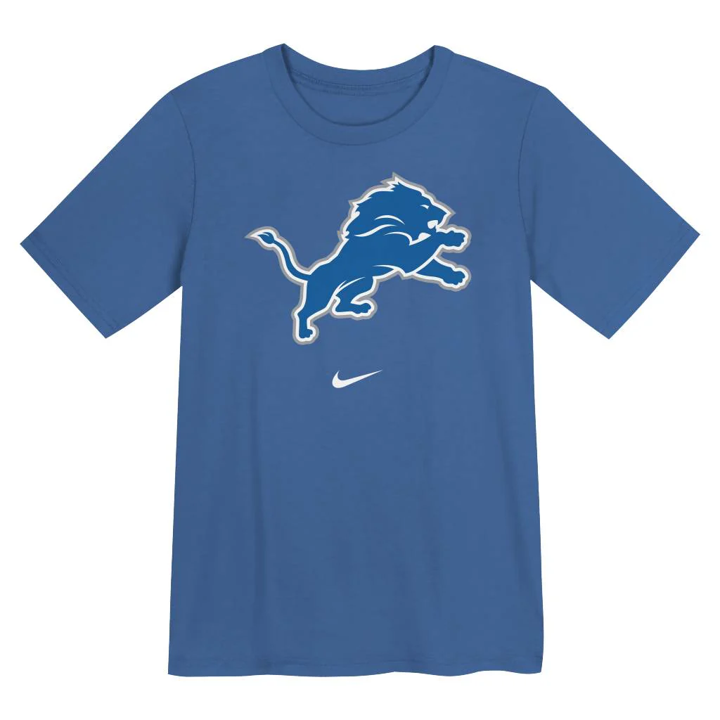 NFL Detroit Lions Toddler Nike Logo T-Shirt - Blue - Image 2