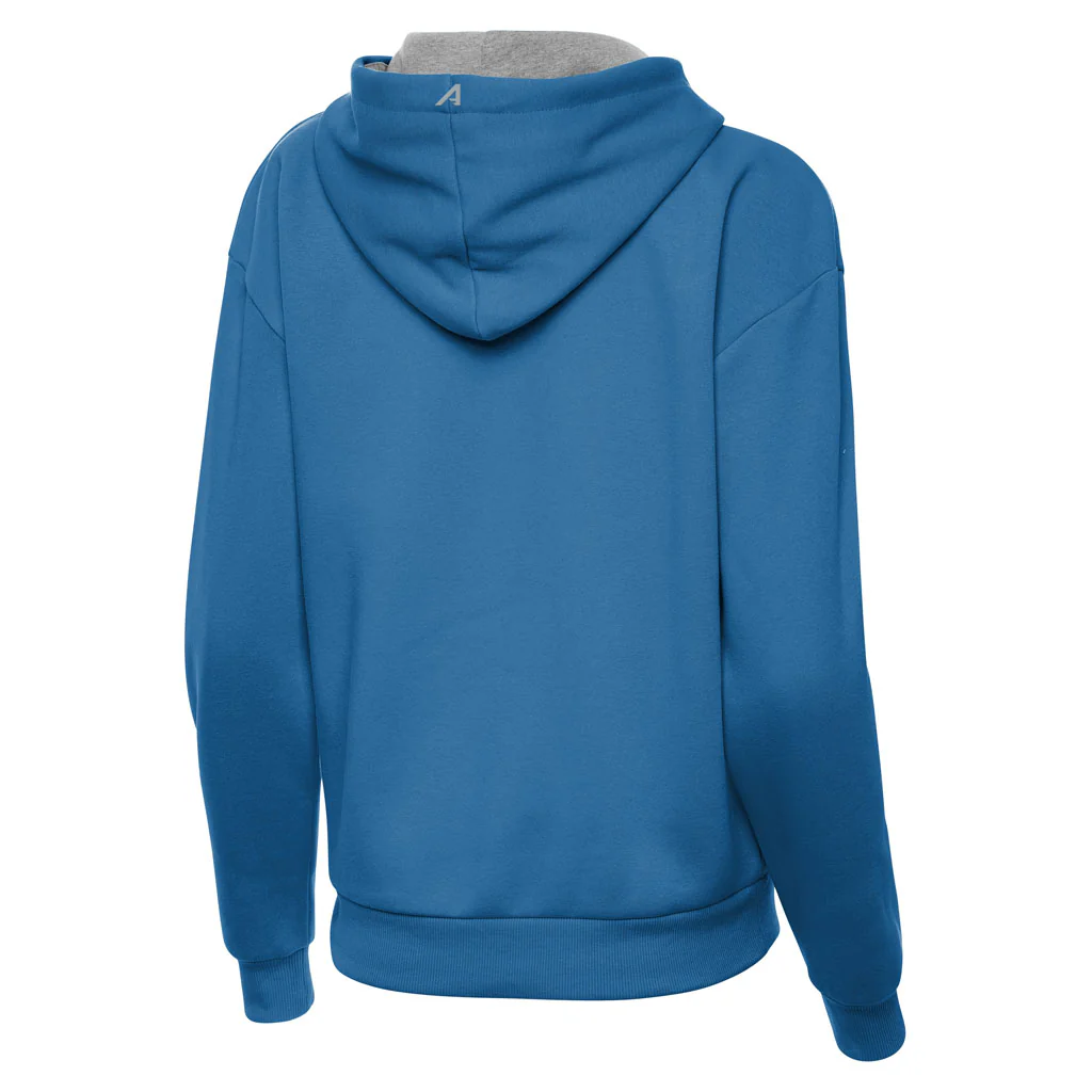 NFL Detroit Lions Women's Antigua Victory Pullover Hoodie - Blue - Image 2